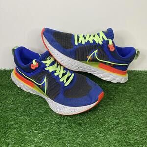 Nike React Infinity Run Flynit 2 KA CZ3602-400 Shoes Sneakers Men's Size 10